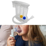 Maxbell 3 Balls Breathing Exerciser Professional Deep Breathing Exerciser for Adults