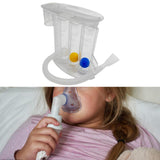 Maxbell 3 Balls Breathing Exerciser Professional Deep Breathing Exerciser for Adults