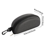 Maxbell Sunglasses Case Fashion Compact Sport Glasses Case for Mens and Womens Beach