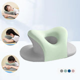 Maxbell Sleeping Pillow Face Cushion Multifunction Comfortable Portable Neck Pad green