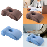 Maxbell Office Napping Pillow Memory Foam Desk Sleeping Pillow for Office School Student brown