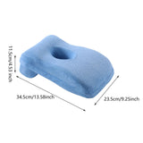 Maxbell Office Napping Pillow Memory Foam Desk Sleeping Pillow for Office School Student blue