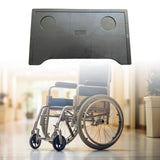 Maxbell Wheelchair Lap Tray Portable Wheelchair Table Cup Holder for Reading Writing Dining Table Board