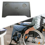 Maxbell Wheelchair Lap Tray Portable Wheelchair Table Cup Holder for Reading Writing Dining Table Board