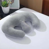 Maxbell Breast Pillow Beauty Salon Breast Support Pillow for Beauty Salon Travel SPA gray