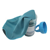 Maxbell Cooling Towel Breathable Mesh Fiber Towel for Outdoor Activities Gym Workout Green