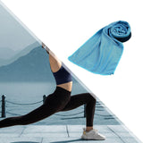 Maxbell Cooling Towel Breathable Mesh Fiber Towel for Outdoor Activities Gym Workout Green