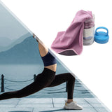 Maxbell Cooling Towel Breathable Mesh Fiber Towel for Outdoor Activities Gym Workout Pink