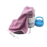 Maxbell Cooling Towel Breathable Mesh Fiber Towel for Outdoor Activities Gym Workout Pink