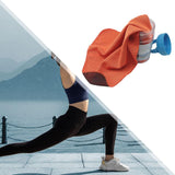 Maxbell Cooling Towel Breathable Mesh Fiber Towel for Outdoor Activities Gym Workout Orange