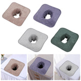 Maxbell Massage Table Towel Washable Coverlet Professional Reusable Lying Down Towel coffee
