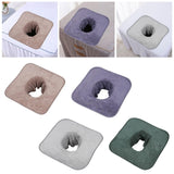 Maxbell Massage Table Towel Washable Coverlet Professional Reusable Lying Down Towel coffee