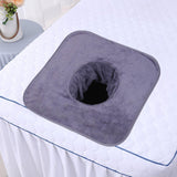 Maxbell Massage Table Towel Washable Coverlet Professional Reusable Lying Down Towel grey