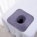 Maxbell Massage Table Towel Washable Coverlet Professional Reusable Lying Down Towel grey