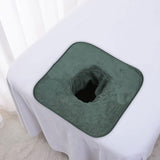 Maxbell Massage Table Towel Washable Coverlet Professional Reusable Lying Down Towel green