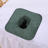 Maxbell Massage Table Towel Washable Coverlet Professional Reusable Lying Down Towel green