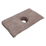 Maxbell Salon Massage Table Towel Reusable Coverlet Massage Supplies for Massage Bed Coffee