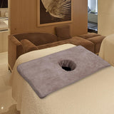 Maxbell Salon Massage Table Towel Reusable Coverlet Massage Supplies for Massage Bed Coffee
