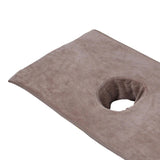 Maxbell Salon Massage Table Towel Reusable Coverlet Massage Supplies for Massage Bed Coffee