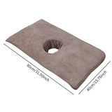 Maxbell Salon Massage Table Towel Reusable Coverlet Massage Supplies for Massage Bed Coffee