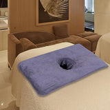 Maxbell Salon Massage Table Towel Reusable Coverlet Massage Supplies for Massage Bed Grey
