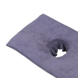 Maxbell Salon Massage Table Towel Reusable Coverlet Massage Supplies for Massage Bed Grey