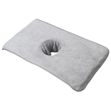 Maxbell Salon Massage Table Towel Reusable Coverlet Massage Supplies for Massage Bed Light Grey