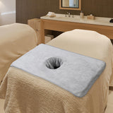 Maxbell Salon Massage Table Towel Reusable Coverlet Massage Supplies for Massage Bed Light Grey