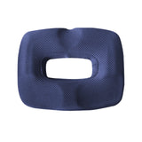 Maxbell Doughnut Pad Comfort for Elderly Coccyx,Waist,tailbone Long Travel,Home Sofa blue