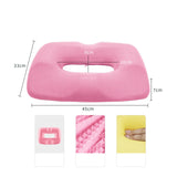 Maxbell Doughnut Pad Comfort for Elderly Coccyx,Waist,tailbone Long Travel,Home Sofa pink