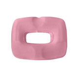 Maxbell Doughnut Pad Comfort for Elderly Coccyx,Waist,tailbone Long Travel,Home Sofa pink