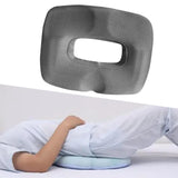 Maxbell Doughnut Pad Comfort for Elderly Coccyx,Waist,tailbone Long Travel,Home Sofa gray