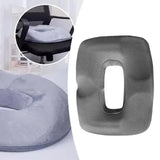 Maxbell Doughnut Pad Comfort for Elderly Coccyx,Waist,tailbone Long Travel,Home Sofa gray