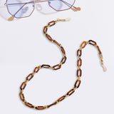Maxbell Glasses Chain Holder Acrylic Sunglasses Lanyard for Office Photo Props Beach coffee