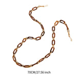 Maxbell Glasses Chain Holder Acrylic Sunglasses Lanyard for Office Photo Props Beach coffee