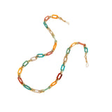 Maxbell Glasses Chain Holder Acrylic Sunglasses Lanyard for Office Photo Props Beach coloful
