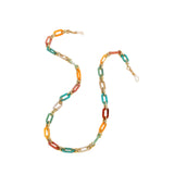 Maxbell Glasses Chain Holder Acrylic Sunglasses Lanyard for Office Photo Props Beach coloful