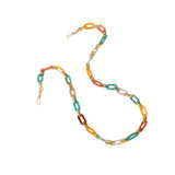 Maxbell Glasses Chain Holder Acrylic Sunglasses Lanyard for Office Photo Props Beach coloful