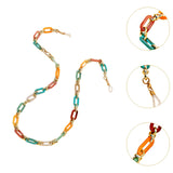Maxbell Glasses Chain Holder Acrylic Sunglasses Lanyard for Office Photo Props Beach coloful