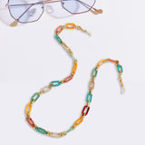 Maxbell Glasses Chain Holder Acrylic Sunglasses Lanyard for Office Photo Props Beach coloful