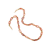 Maxbell Glasses Chain Holder Acrylic Sunglasses Lanyard for Office Photo Props Beach Flesh pink