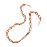 Maxbell Glasses Chain Holder Acrylic Sunglasses Lanyard for Office Photo Props Beach Flesh pink