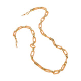 Maxbell Glasses Chain Holder Acrylic Sunglasses Lanyard for Office Photo Props Beach Champagne