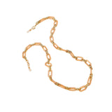 Maxbell Glasses Chain Holder Acrylic Sunglasses Lanyard for Office Photo Props Beach Champagne