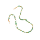 Maxbell Glasses Chain Holder Acrylic Sunglasses Lanyard for Office Photo Props Beach Green