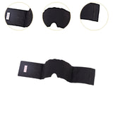 Maxbell Weighted Eye Mask Eye Pillow Weighted Eye Blindfold for Women Men Relaxation Black