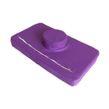 Maxbell Massage Beauty Salon Pillow Hair Salon Easy to Clean Eyelash Extension Neck Pillow violet