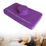 Maxbell Massage Beauty Salon Pillow Hair Salon Easy to Clean Eyelash Extension Neck Pillow violet