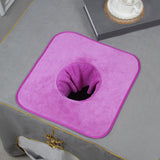 Maxbell Salon Massage Table Towel Message Bed Cloth Lying Down Towel for Massage Bed Medium Violet