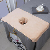 Maxbell Massage Table Towel Fiber SPA Massage Towel for Beauty Salon SPA Massage Bed Light Brown